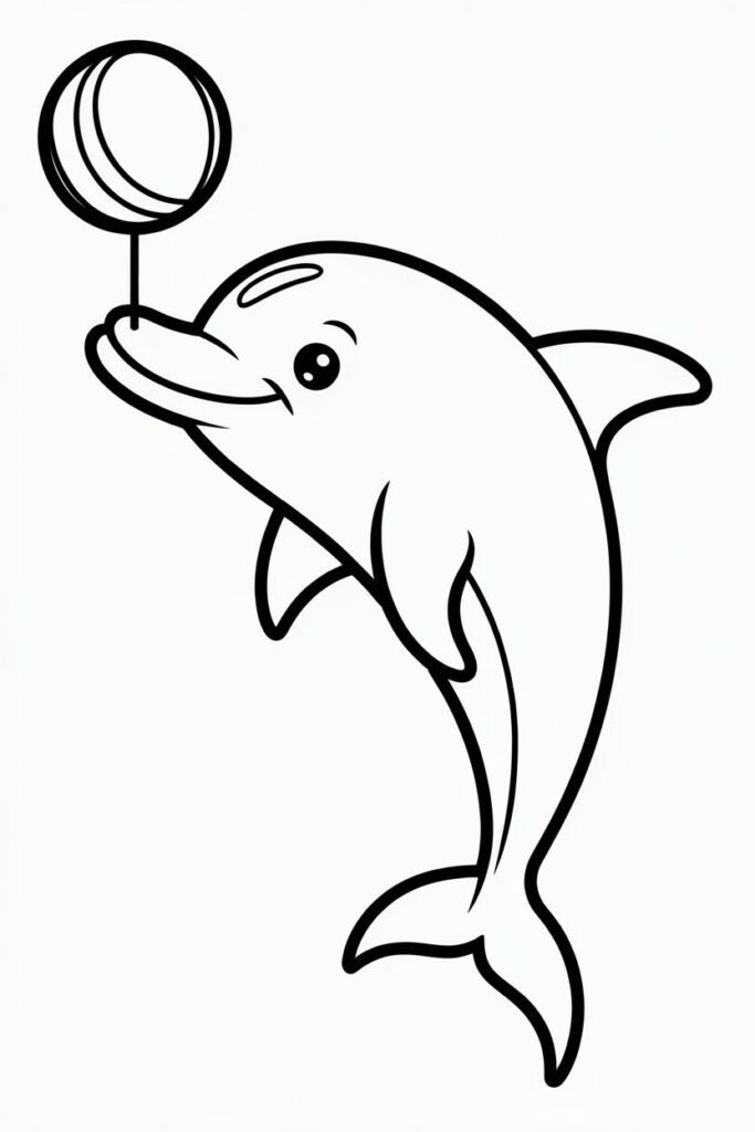 Dolphin Circus Trick