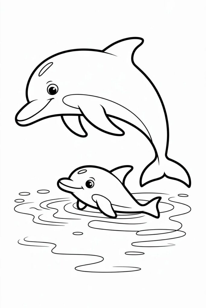 Dolphin Family Love